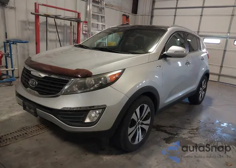 2011 Kia Sportage Ex from USA, damaged, VIN KNDPCCA25B7080185
